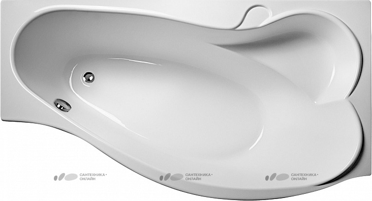 Акриловая ванна 1MarKa Gracia R 170 см